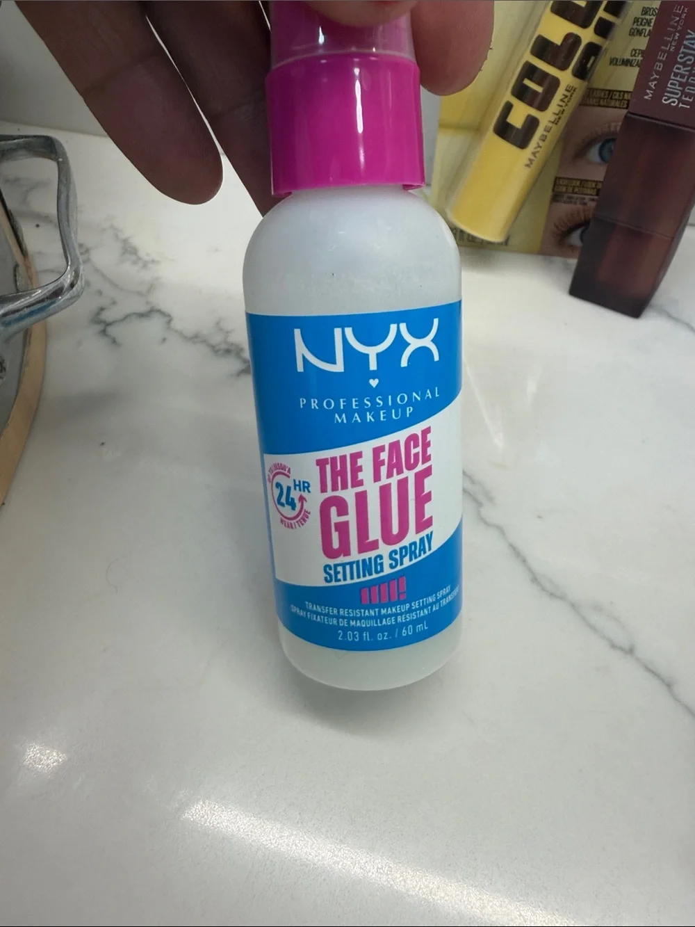 3Item Bundle  The face setting spray Bubble mascara Maybelline